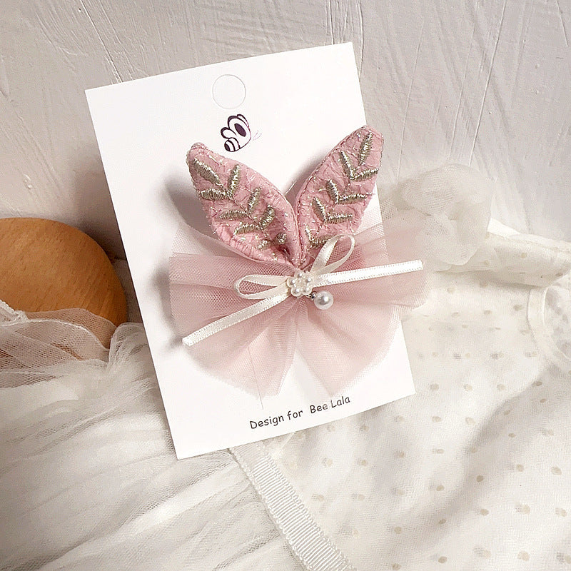 Children's Super Fairy Sweet Press Clip Hair Accessories