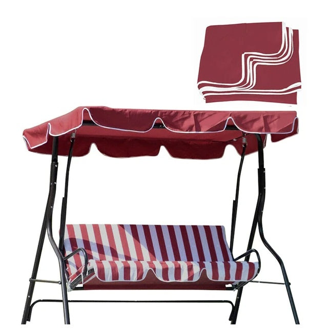 Patio Outdoor Garden Swing 300D Canopy Replacement Porch Top Cover Seat