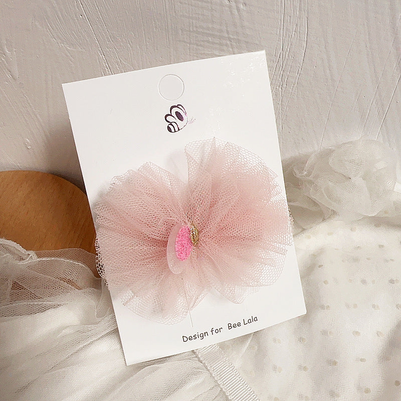 Children's Super Fairy Sweet Press Clip Hair Accessories