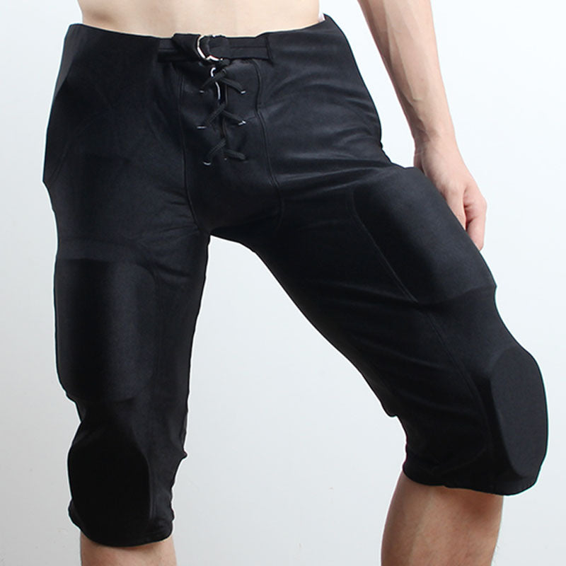 Anti-collision Rugby Pants Men's Hockey Protective Gear Tight Training Pant