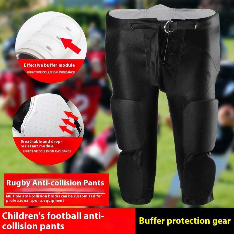 Anti-collision Rugby Pants Men's Hockey Protective Gear Tight Training Pant
