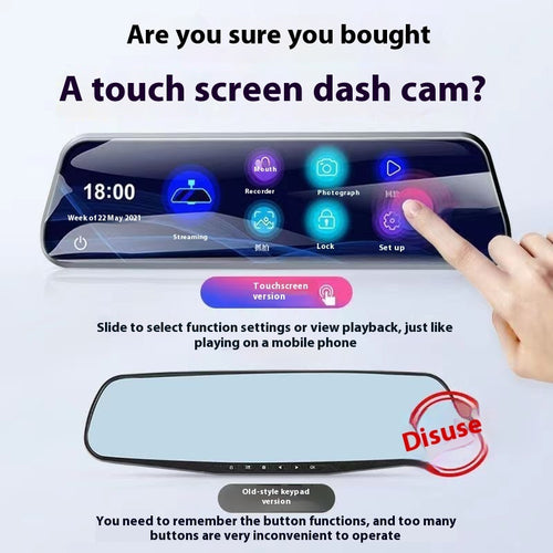 10-inch Touch Screen Streaming Video Recorder