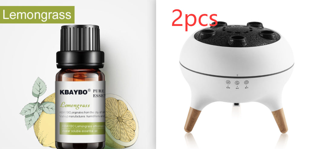 Household  Intelligent Jellyfish Ultrasonic Air Humidifier Ultrasonic Porous Atomization Timing Remote Control Humidifier Aroma Diffuser
