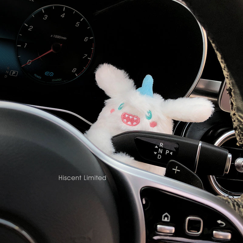 Cute Pilot Dog Car Pregnant Block Decoration Doll