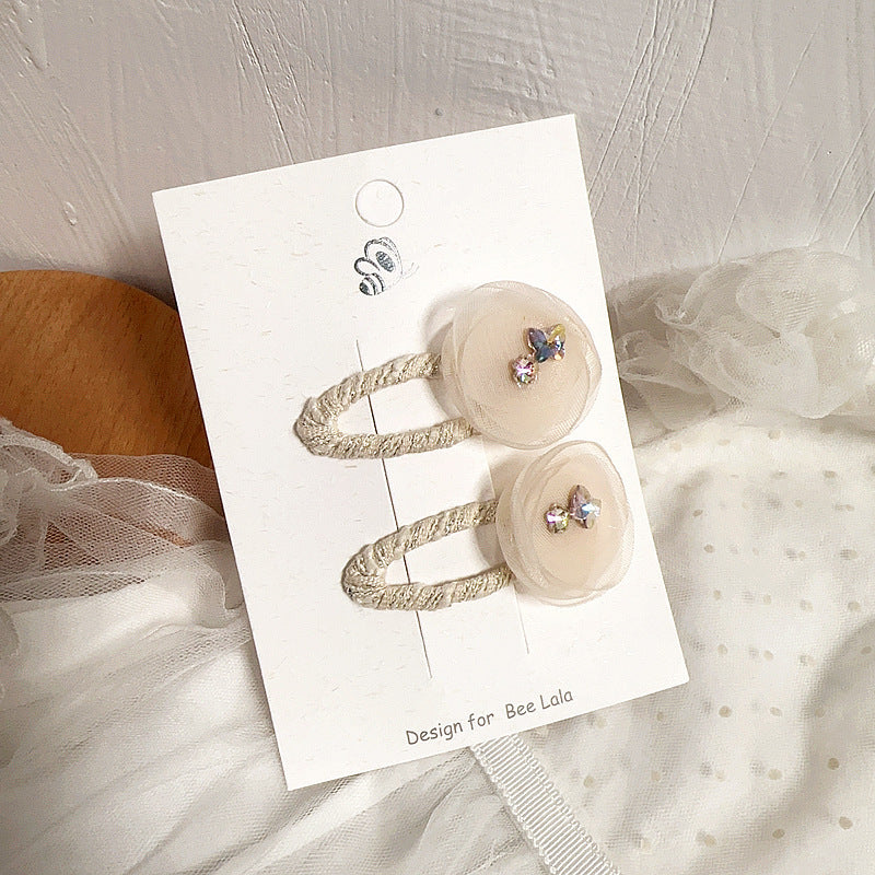 Children's Super Fairy Sweet Press Clip Hair Accessories