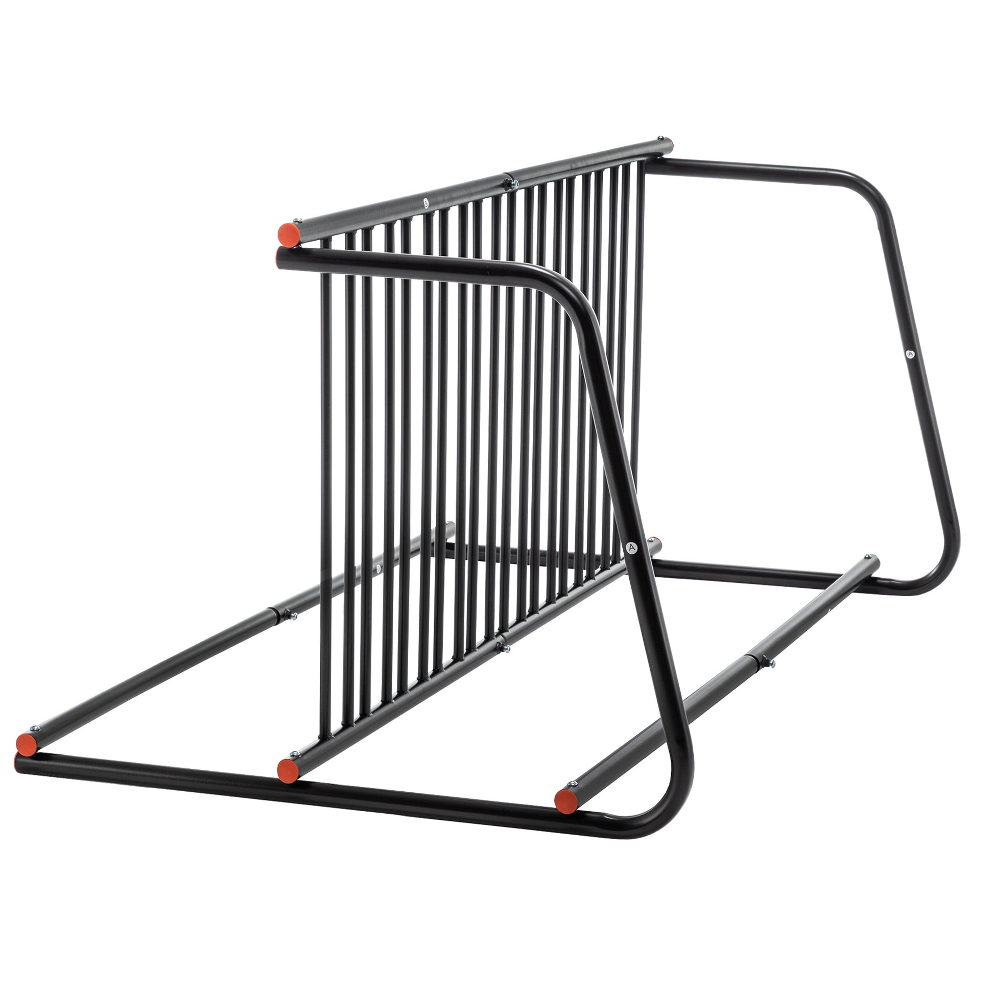 10-Bike Heavy-Duty Outdoor Bike Rack - Double-Sided Steel Storage Stand For Garages, Yards & Shops - Easy Assembly