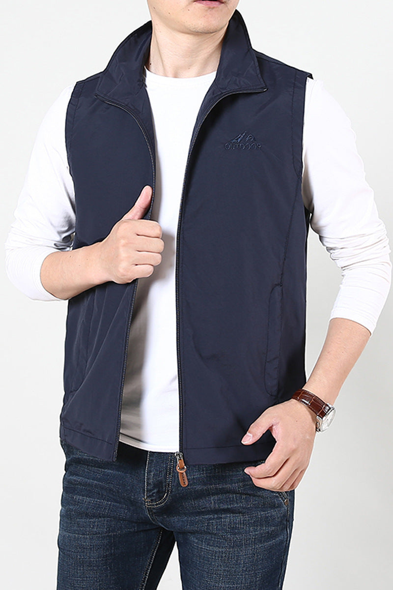 Niandun Spring Vest Men's Thin Waistcoat Vest