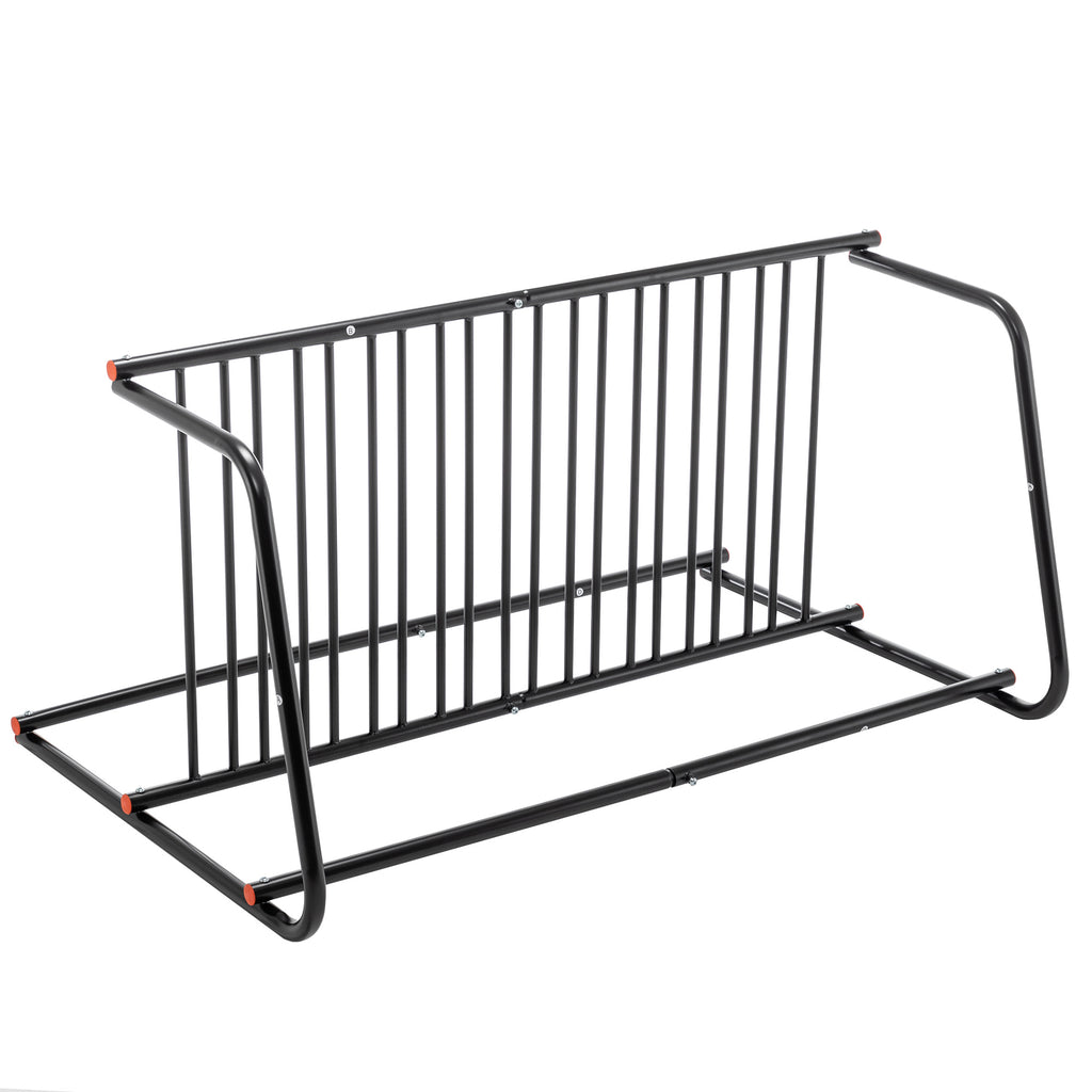 10-Bike Heavy-Duty Outdoor Bike Rack - Double-Sided Steel Storage Stand For Garages, Yards & Shops - Easy Assembly