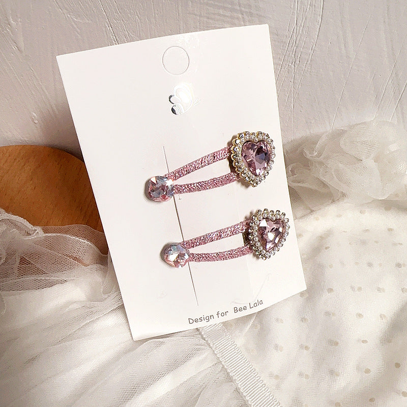 Children's Super Fairy Sweet Press Clip Hair Accessories